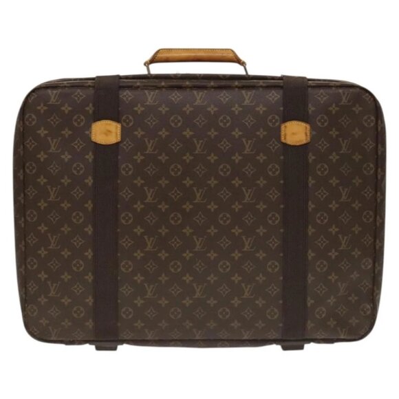 LOUIS VUITTON Monogram Satellite 60 Boston Bag M23354 LV Auth bs28118 - Picture 2 of 16